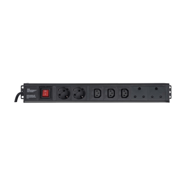 LinkQnet 7-Port Metal Multiplug PWR-MP-7P-MULTI-MET