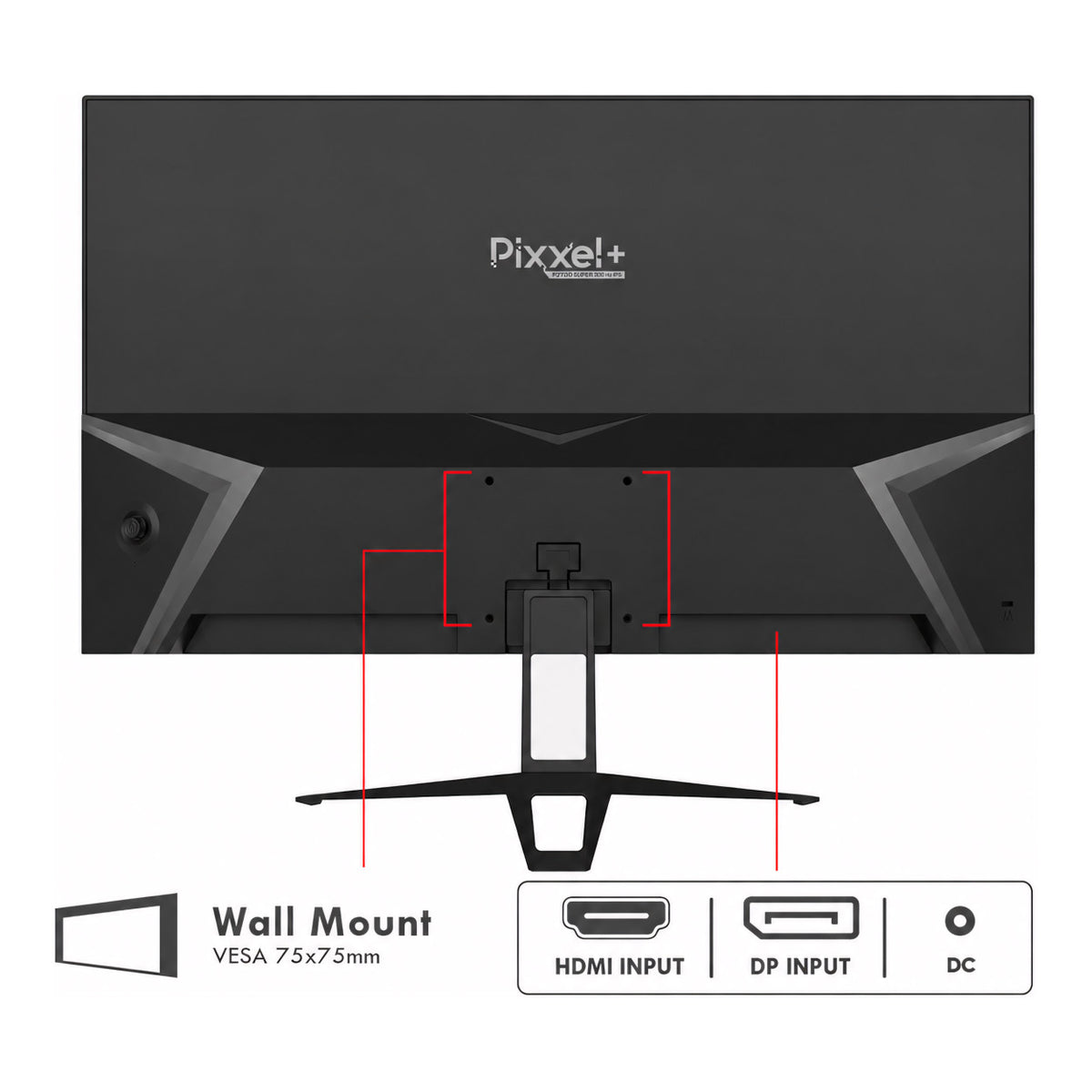 Armaggeddon Pixxel+ PXP22G 21.45-inch 1920 x 1080p FHD 16:9 120Hz 1ms LCD VA Gaming Monitor