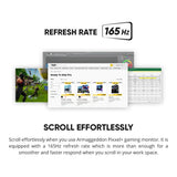 Armaggeddon Pixxel+ PXP27G 27-inch 1920 x 1080p FHD 16:9 165Hz 1ms LCD IPS Gaming Monitor