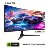 Armaggeddon Pixxel+ PXP34 Pro-C 34-inch 3440 x 1440p UWQHD 21:9 180Hz 1ms LCD VA Curved Gaming Monitor PXP34PROCBLK