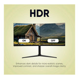Armaggeddon Pixxel+ PXP34 Pro-C 34-inch 3440 x 1440p UWQHD 21:9 180Hz 1ms LCD VA Curved Gaming Monitor PXP34PROCBLK