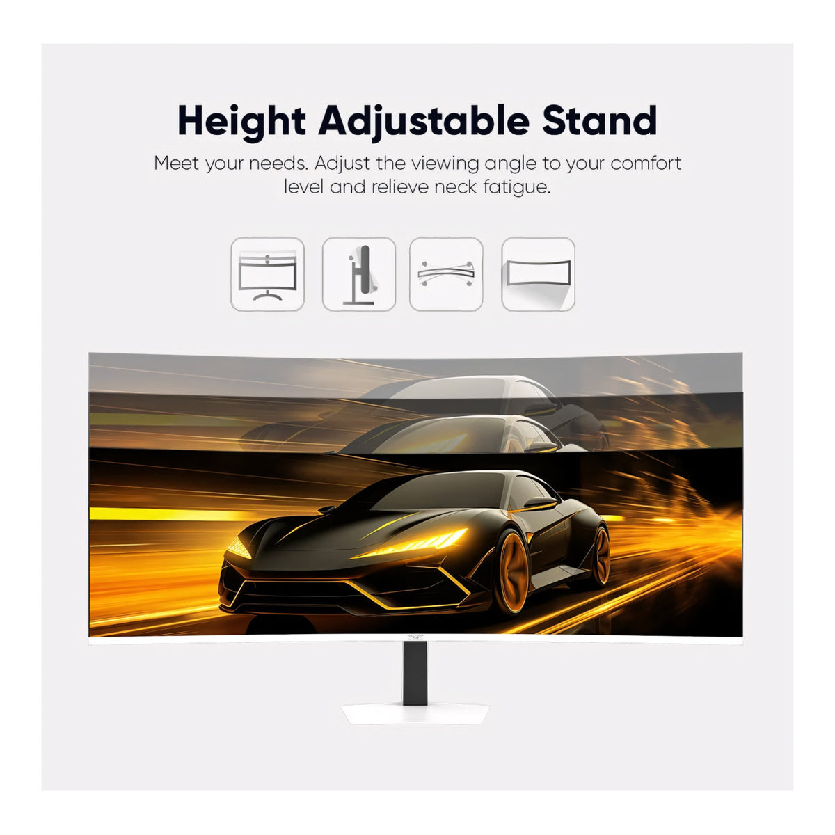 Armaggeddon Pixxel+ PXP49 Pro 49-inch 5120 x 1440p DQHD 32:9 165Hz 1ms LCD VA Curved Gaming Monitor PXP49PROBLK