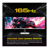 Armaggeddon Pixxel+ PXP49 Pro 49-inch 5120 x 1440p DQHD 32:9 165Hz 1ms LCD VA Curved Gaming Monitor PXP49PROBLK