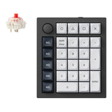 KeyChron Q0 Max QMK Wireless Custom Number Pad - Black Q0M-M1