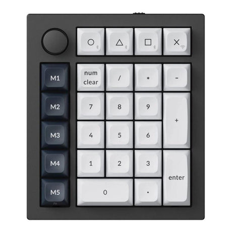 KeyChron Q0 Max QMK Wireless Custom Number Pad - Black Q0M-M1