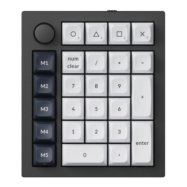 KeyChron Q0 Max QMK Wireless Custom Number Pad - Black Q0M-M1