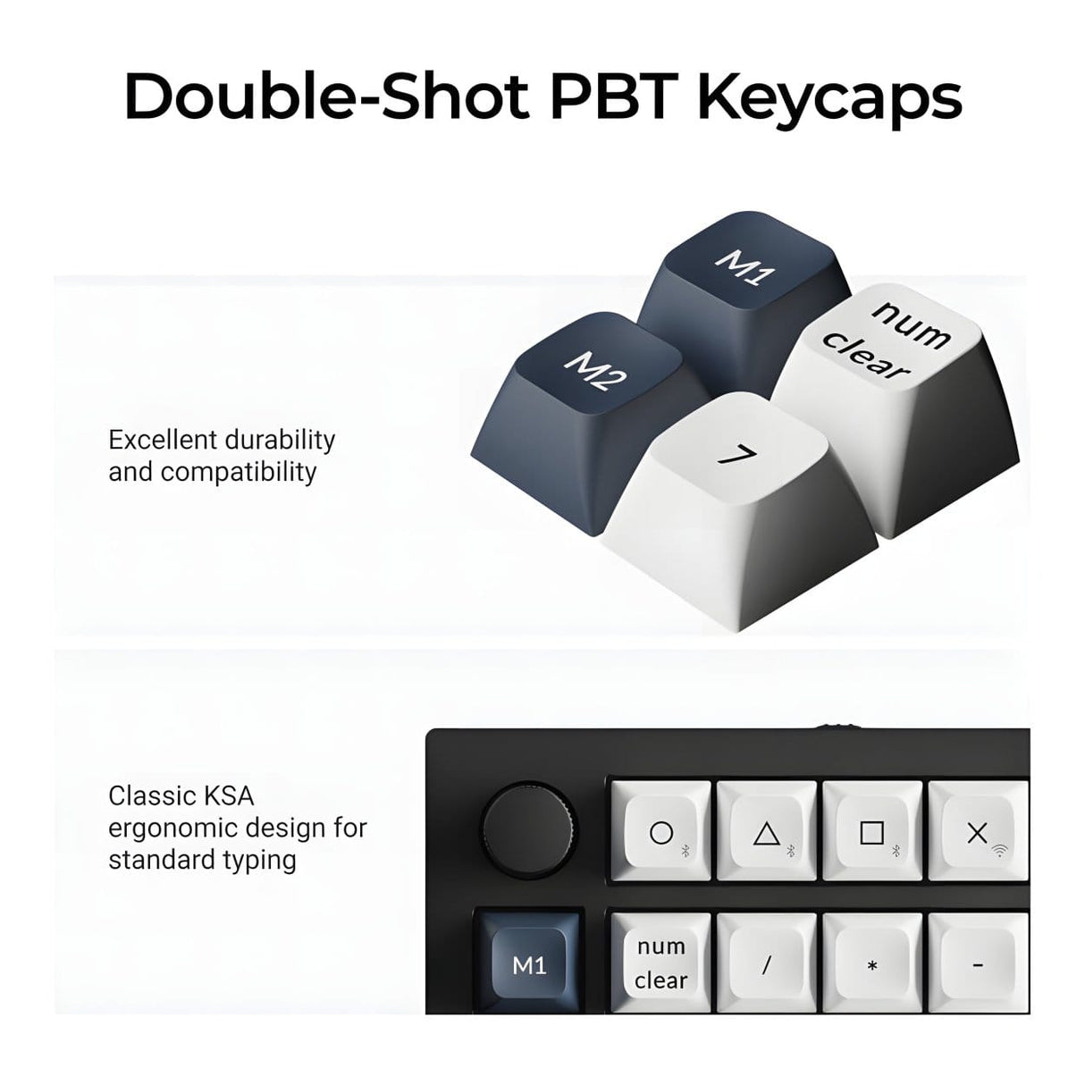 KeyChron Q0 Max QMK Wireless Custom Number Pad - Carbon Black Q0M-M4