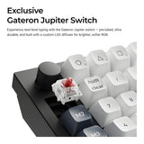 KeyChron Q0 Max QMK Wireless Custom Number Pad - Carbon Black Q0M-M4