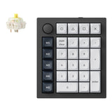 KeyChron Q0 Max QMK Wireless Custom Number Pad - Carbon Black Q0M-M4