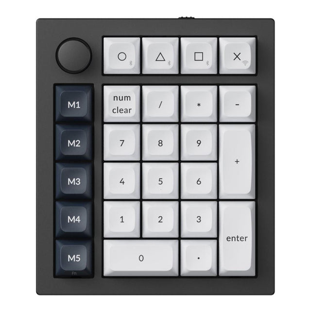 KeyChron Q0 Max QMK Wireless Custom Number Pad - Carbon Black Q0M-M4