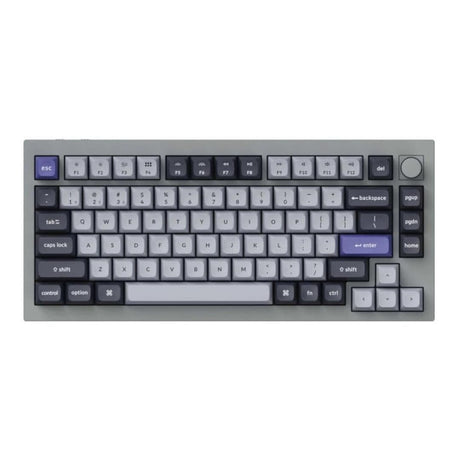 Keychron Q1 Pro K RGB Wireless Keyboard Grey with Red Switches Q1P-N1