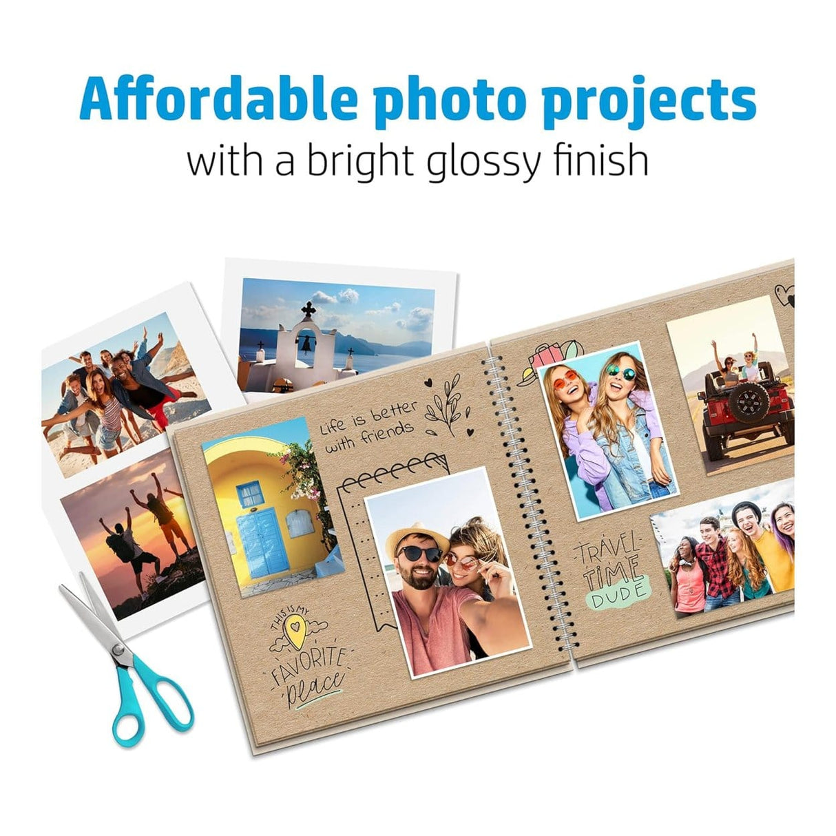 HP Everyday Glossy Photo Paper - 100 Sheets A4 200gsm Q2510A