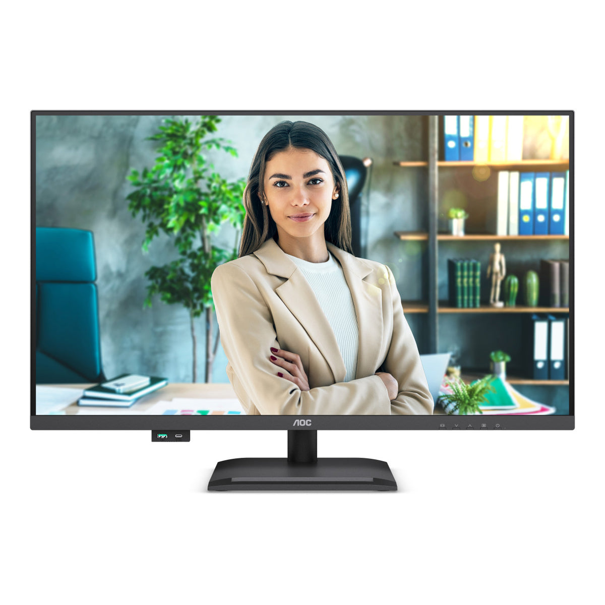 AOC Q32P4C 31.5-inch 2560 x 1440p QHD 16:9 100Hz 4ms LED IPS Monitor