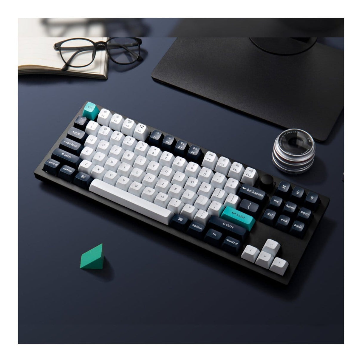 Keychron Q3 Max QMK/VIA Wireless Custom Mechanical Keyboard Carbon Black Q3M-M4