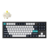 Keychron Q3 Max QMK/VIA Wireless Custom Mechanical Keyboard Carbon Black Q3M-M4