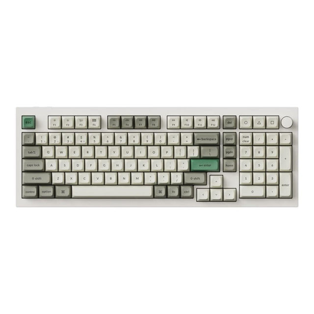 Keychron QMK/VIA Wireless Custom Keyboard - Shell White Q5M-P1