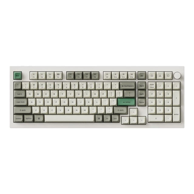 Keychron Q5M-P1 QMK/VIA Wireless Custom Keyboard Shell White