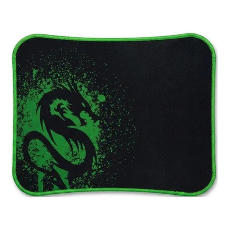 Geeko Q-6 Silk Gliding 230 x 300mm Mouse Pad Black and Green Q6GREEN-MP004