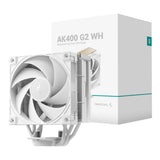 DeepCool AK400 G2 120mm CPU Air Cooler White R-AK400G2-WHNNMN-GJD