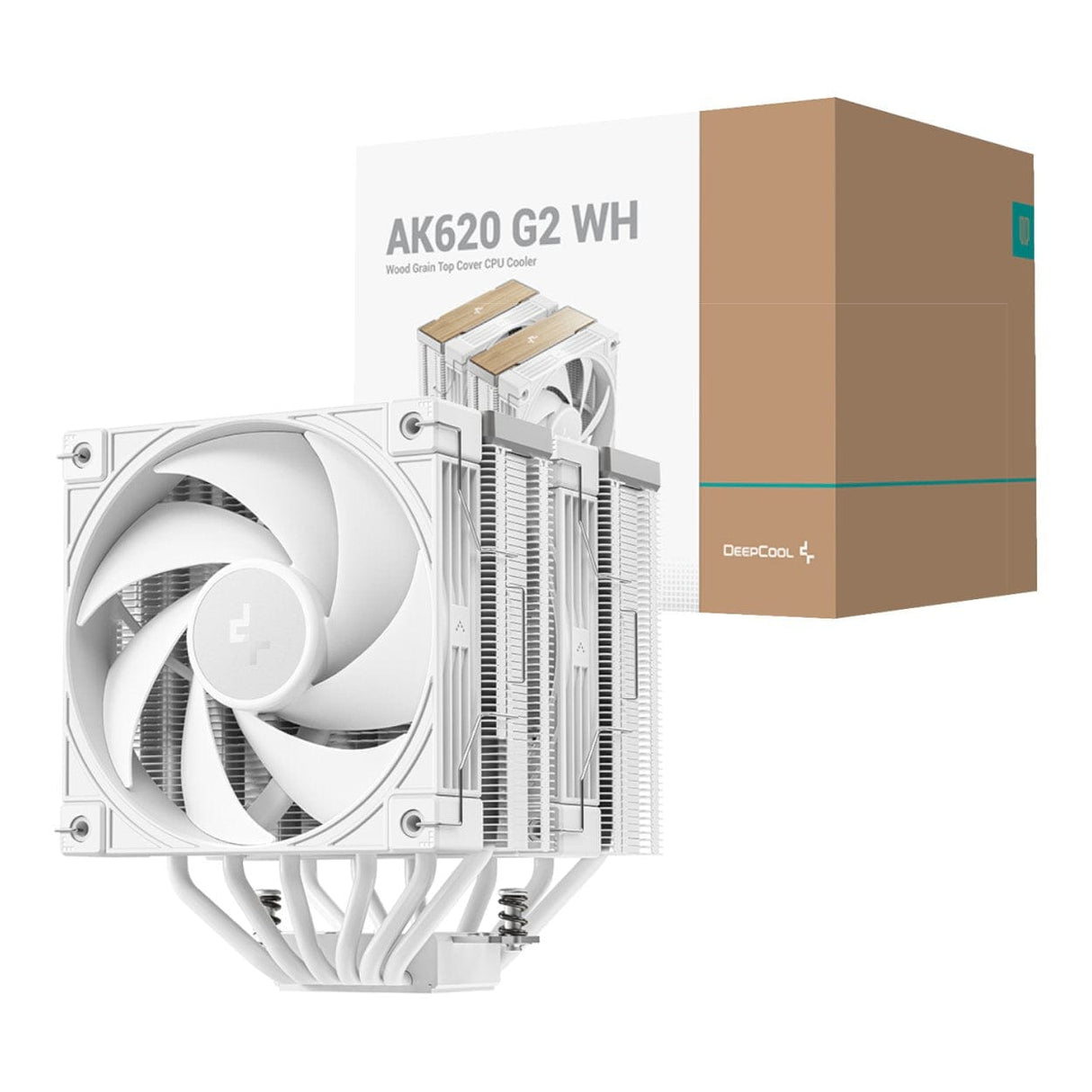 DeepCool AK620 G2 120mm CPU Air Cooler White R-AK620G2-WHNNMN-GJD