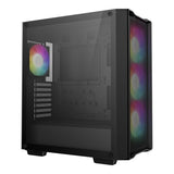 DeepCool CC560 Mesh V2 ATX Mid Tower Black PC Case R-CC560-BKAMA4-G-2