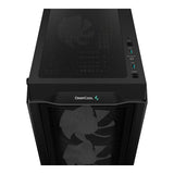 DeepCool CC560 Mesh V2 ATX Mid Tower Black PC Case R-CC560-BKAMA4-G-2