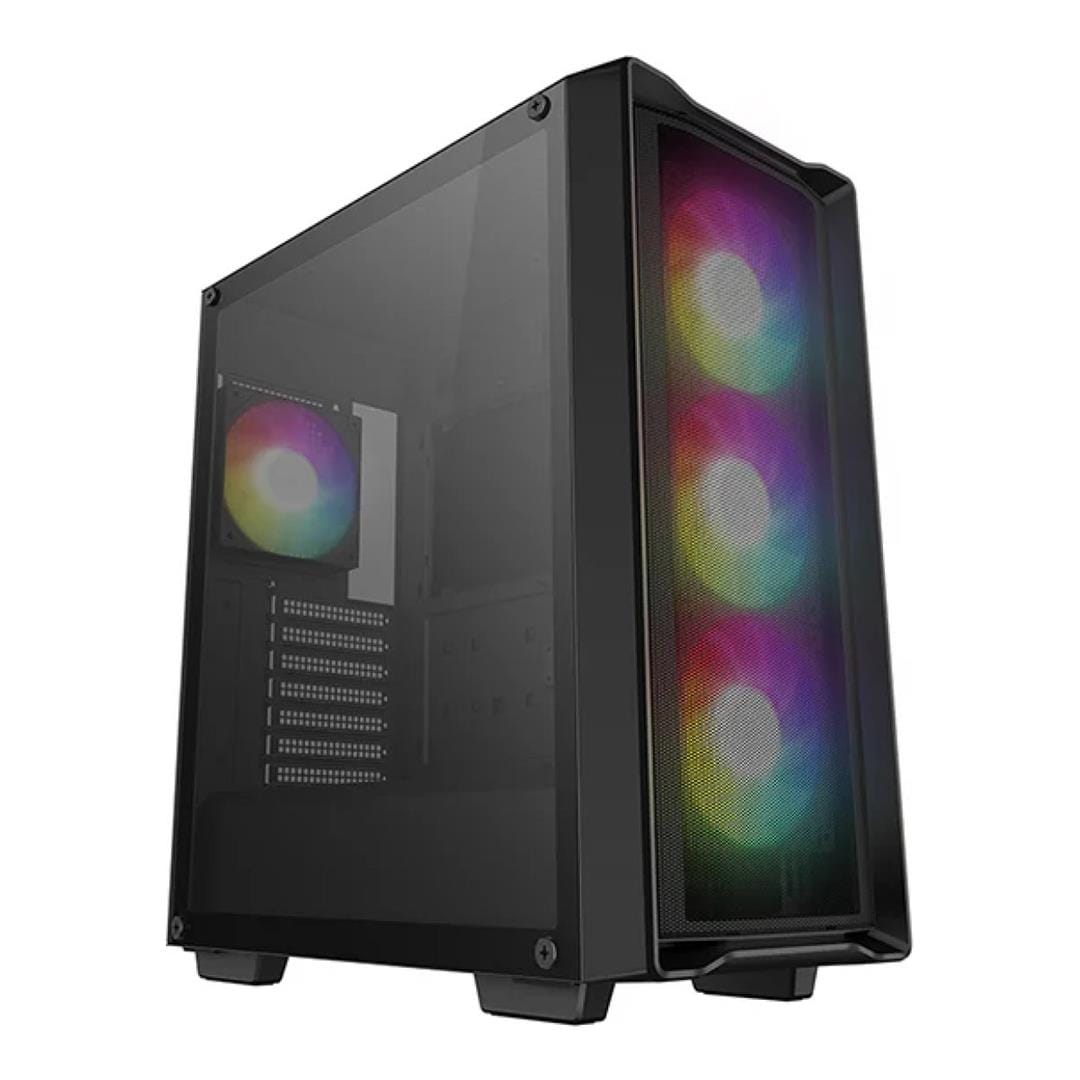DeepCool CC560 Mesh V2 ATX Mid Tower Black PC Case R-CC560-BKAMA4-G-2
