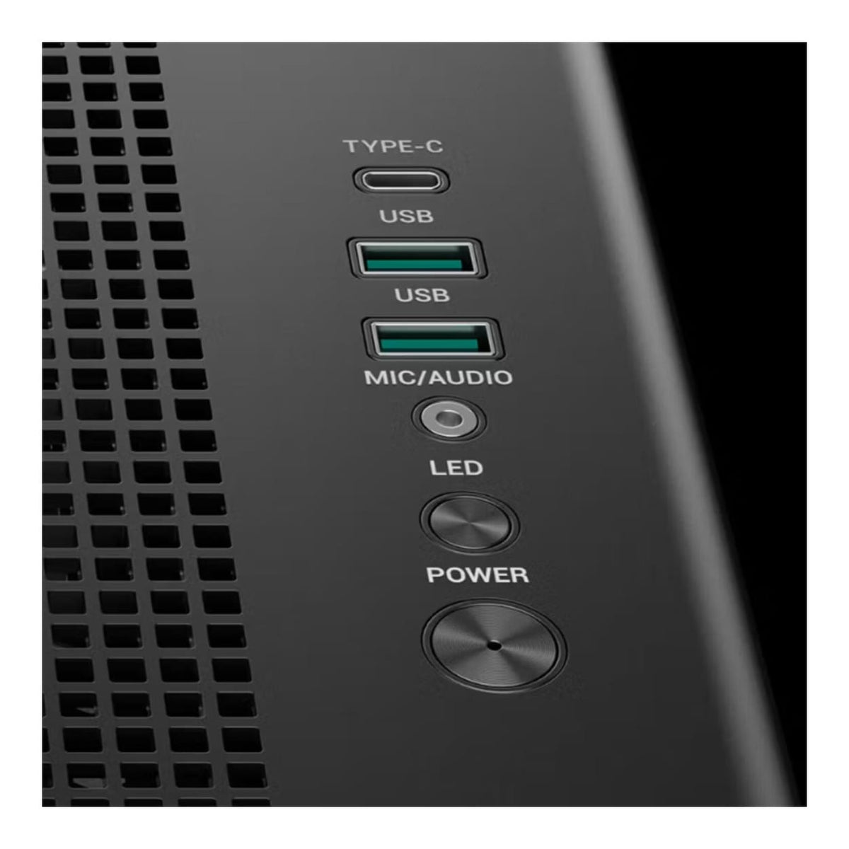 DeepCool CG590U 5F ATX ARGB Gaming PC Case Black R-CG590U-BKAGA5-G