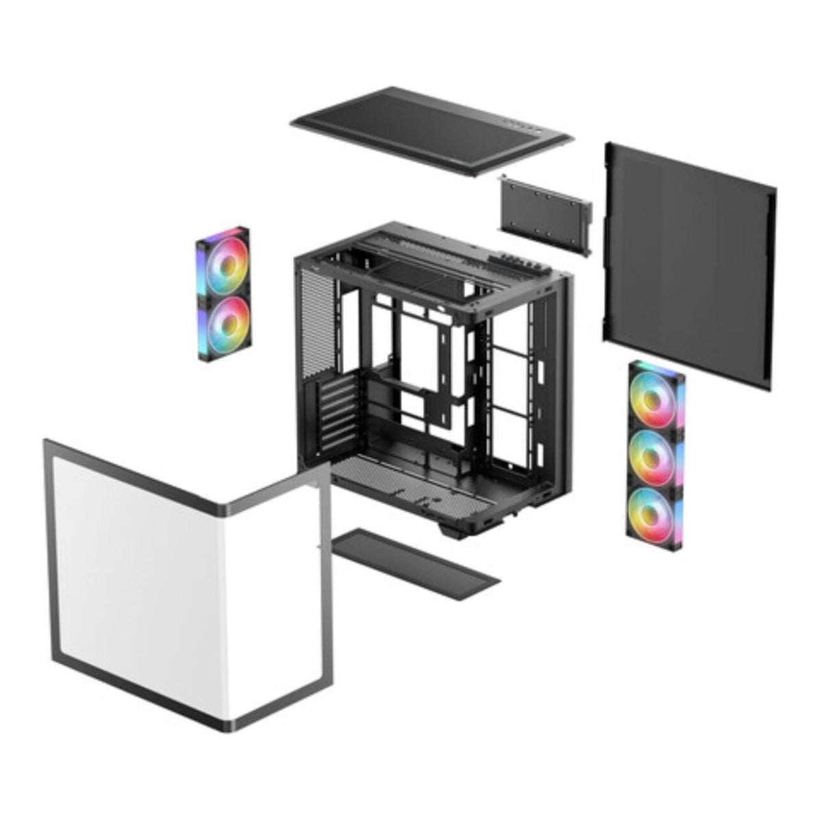 DeepCool CG590U 5F ATX ARGB Gaming PC Case Black R-CG590U-BKAGA5-G