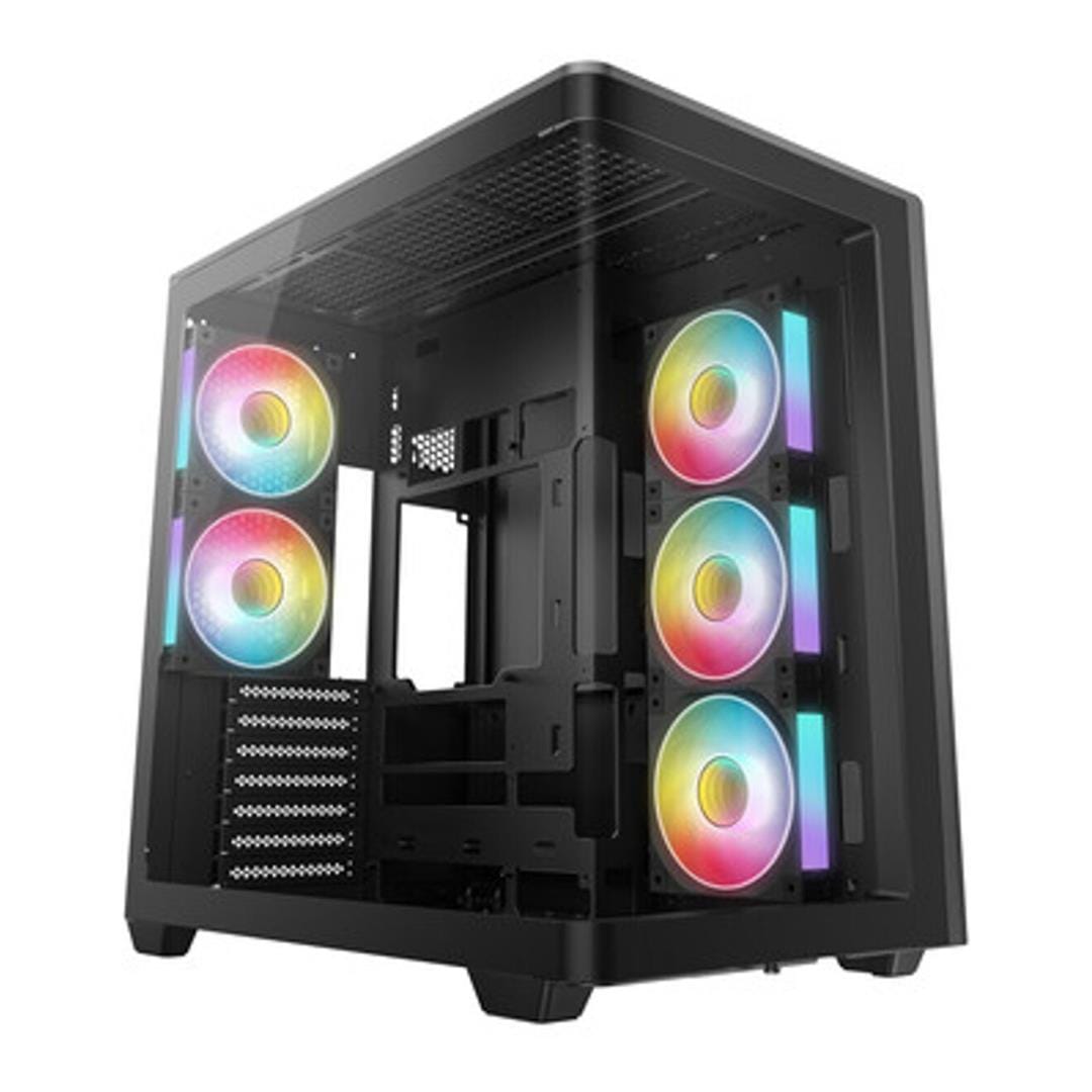 DeepCool CG590U 5F ATX ARGB Gaming PC Case Black R-CG590U-BKAGA5-G