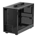 DeepCool CH160 PLUS Micro-ATX PC Case Black R-CH160-BKNGM0-G