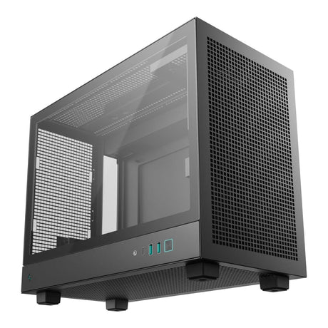 DeepCool CH160 PLUS Micro-ATX PC Case Black R-CH160-BKNGM0-G