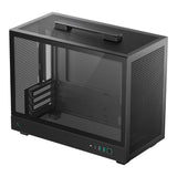 DeepCool CH160 PLUS Micro-ATX PC Case Black R-CH160-BKNGM0-G
