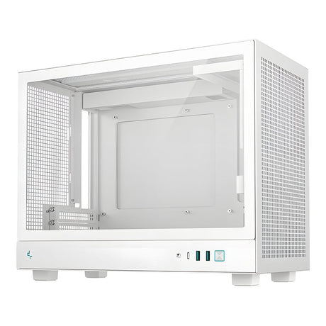 DeepCool CH160 PLUS Pixel Bits Micro-ATX Mini-Tower Desktop - White R-CH160-WHNGM0-G