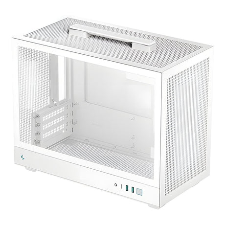 DeepCool CH160 PLUS Pixel Bits Micro-ATX Mini-Tower Desktop - White R-CH160-WHNGM0-G