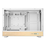 DeepCool CH260 Wood Micro-ATX Gaming PC Case White R-CH260-WHNWM0-G-1