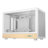 DeepCool CH260 Wood Micro-ATX Gaming PC Case White R-CH260-WHNWM0-G-1