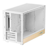 DeepCool CH260 Wood Micro-ATX Gaming PC Case White R-CH260-WHNWM0-G-1
