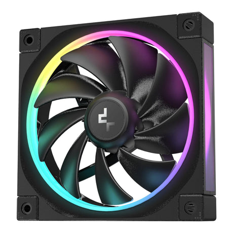 DeepCool FL12 ARGB 120mm PWM Case Fan 3-pack R-FL12RSE-BKAPN3-G