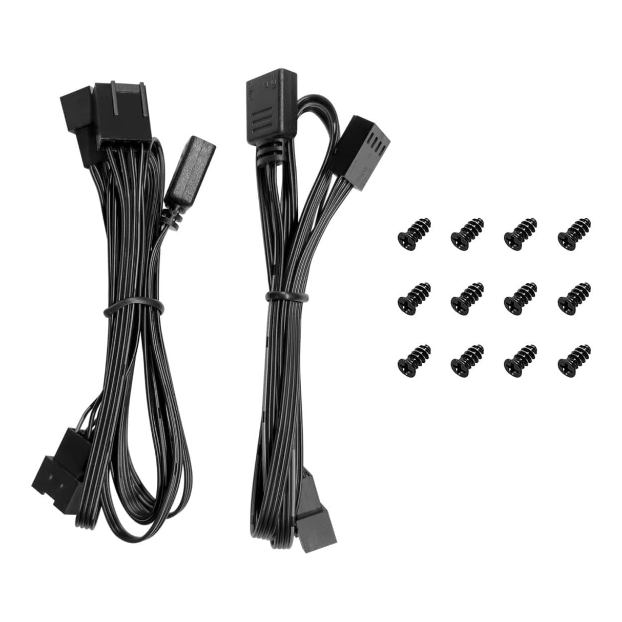 DeepCool FL12 SE 120mm ARGB Case Fan Black 3-pack R-FL12SE-BKAPN3-G
