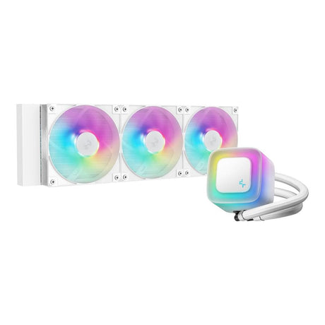 DeepCool LE360 WH V2 260mm AiO CPU Liquid Cooler White R-LE360-WHAMMN-G-2