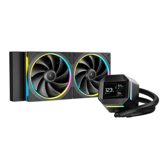 DeepCool LM240 ARGB 240mm AiO CPU Liquid Cooler Black R-LM240-BKDMMC-1