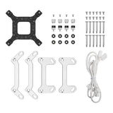 DeepCool LM360 ARGB 360mm AIO CPU Liquid Cooler White R-LM360-WHDMMC-1