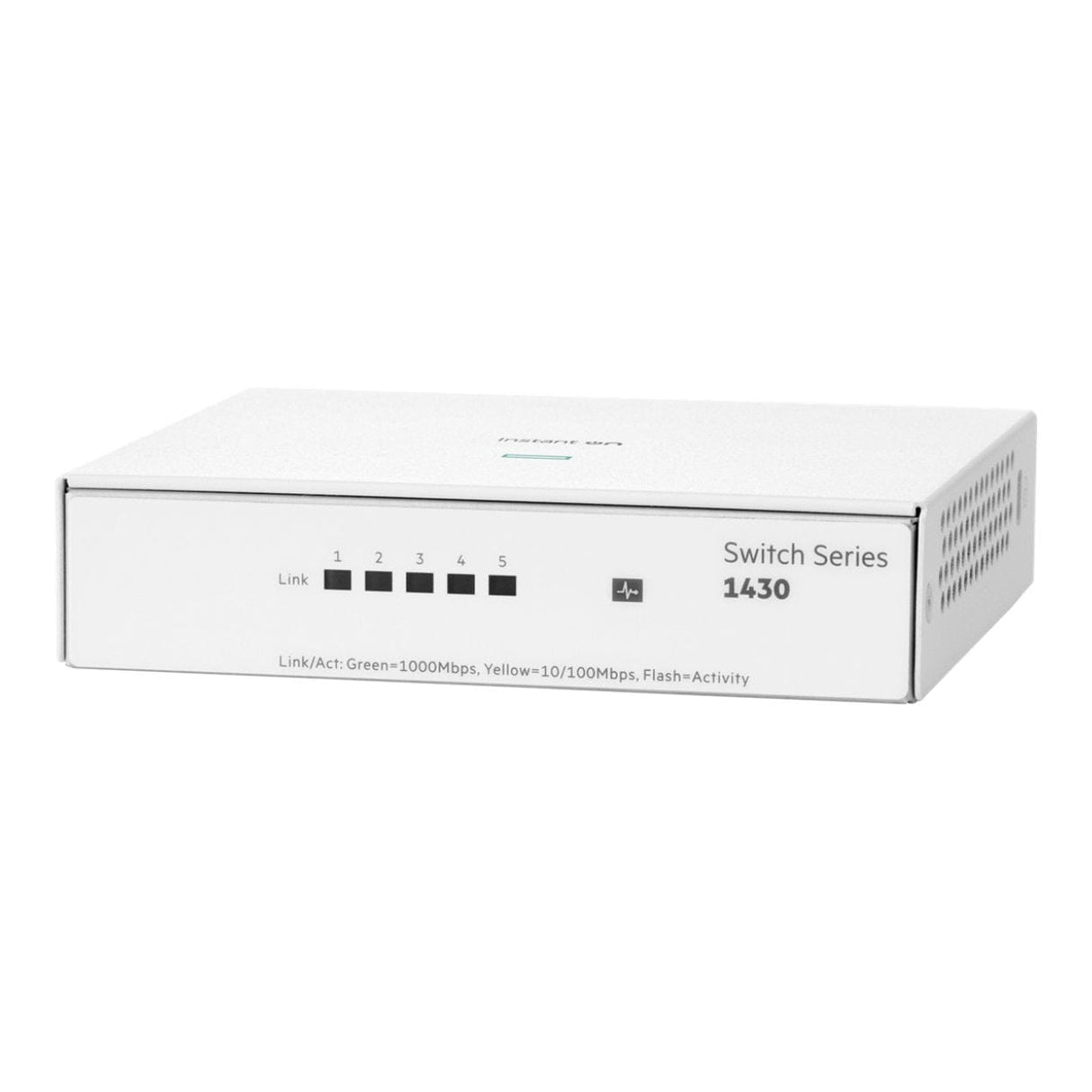 HPE Networking Instant On 1430 5-port Unmanaged L2 Gigabit Ethernet Switch White R8R44A