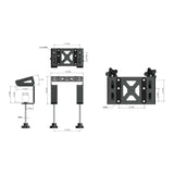 Moza R9 Gaming Table Clamp