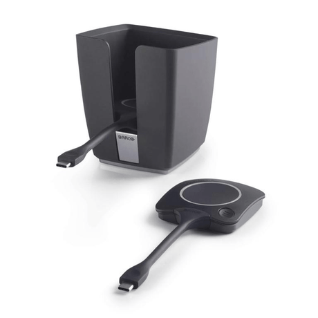 Barco Two ClickShare USB-C Buttons with ClickShare Tray R9861600P01C