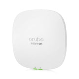 HPE Aruba Instant On AP25 RW 4x4 Wi-Fi 6 Indoor Access Point with EU PSU Bundle R9B33A