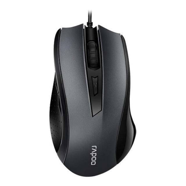 Rapoo N300 Wired Optical Gaming Mouse Black