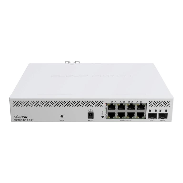 MikroTik Cloud Smart 8-port PoE Switch RBCSS610-8P-2S+IN