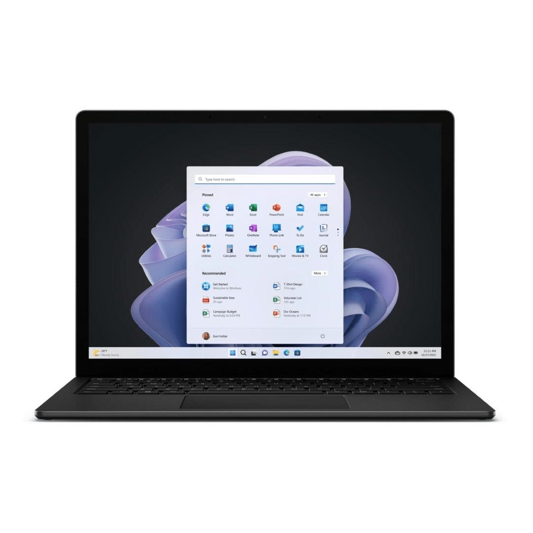 Microsoft Surface 5 13.5-inch PixelSense Laptop - Intel Core i7-1265U 512GB SSD 16GB RAM Win 11 Pro RBH-00040